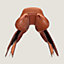 Hermes Allegro jumping saddle, View: Back, back, view 6 of 7