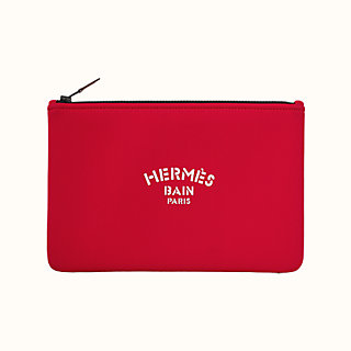 hermes bain pouch orange