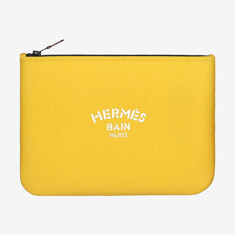 hermes yellow purse