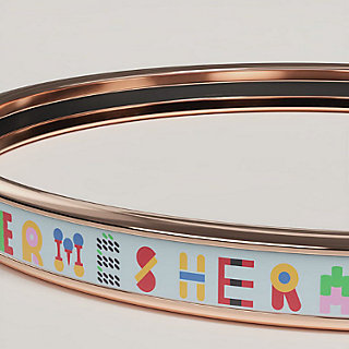 Hermès Bricole bangle - Yellow | Hermès USA