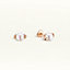 Hermes Chandra 이어링, 스몰 모델, 보기: 이미지: 제품 착용 이미지, worn, 1개 중 1번째 보기