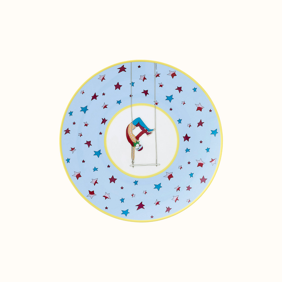 Hermes Circus dessert plate