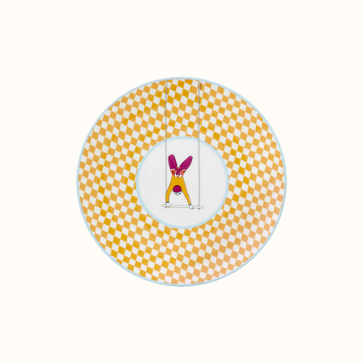 Hermes Circus dessert plate
