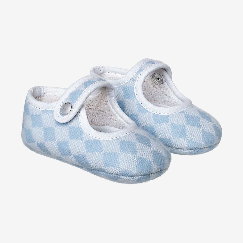 hermes baby booties