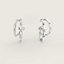 Hermès Clou d'H dangle earrings, View: front, front, view 1 of 2