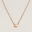 Hermès Clou d'H pendant, small model, View: Worn, worn, view 1 of 4