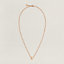 Hermès Clou d'H pendant, small model, View: Worn, worn, view 4 of 4