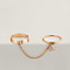 Hermès Clou d'H 더블 링, 보기: 이미지: 제품 착용 이미지, worn, 1개 중 3번째 보기