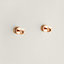 Hermès Clou d'H 이어링, 보기: 이미지: 제품 착용 이미지, worn, 1개 중 2번째 보기
