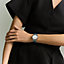Hermès Cut Large model 36&nbsp;mm Single Tour Watch Strap, View: Worn, worn, view 3 of 3