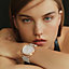 Hermès Cut Le Temps Suspendu watch, Large model, 39&nbsp;mm, View: Worn, worn, view 2 of 4