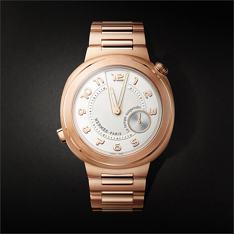 Hermès Cut Le Temps Suspendu腕錶，大型，39&nbsp;mm