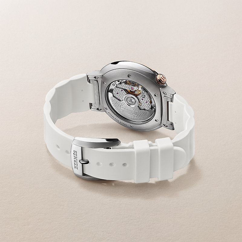 Hermes white watch hotsell