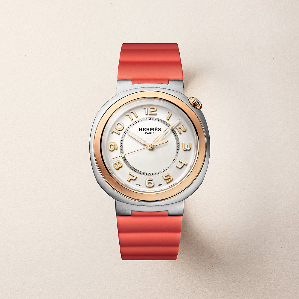 Hermès Cut watch, Large model, 36 mm | Hermès Saudi Arabia Hermès Cut watch, Large model, 36 mm | Hermès Saudi Arabia