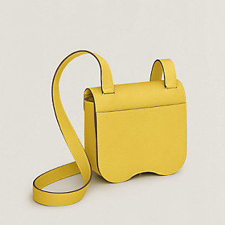 【気分が上がるイエロー♪】HERMES★Della Cavalleria mini デラ Hermès Hermes Yellow Mini Epsom Della Cavalleria Leather