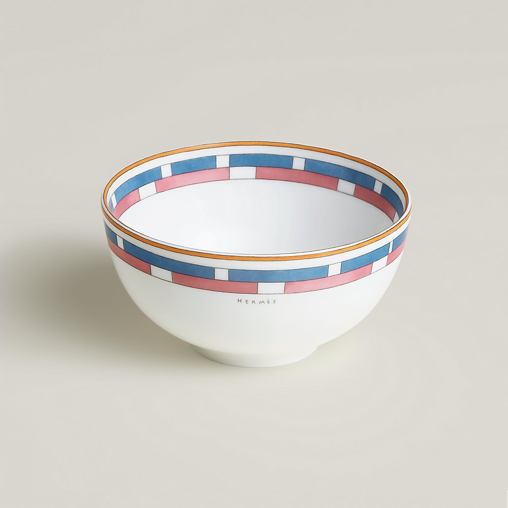 Hermès en Contrepoint bowl, medium model - Grey | Hermès Hong Kong SAR