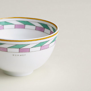Hermès en Contrepoint bowl, small model - Grey | Hermès USA