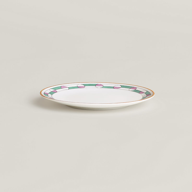 Hermès en Contrepoint bread and butter plate n°1 - Grey | Hermès