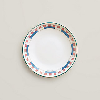 【新品未使用品】HERMES 046012P Bread plate 2set Soleil d'Hermès bread and butter plate | Hermès USA