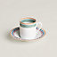 Hermès en Contrepoint coffee cup and saucer n°3, View: front, front, view 1 of 3