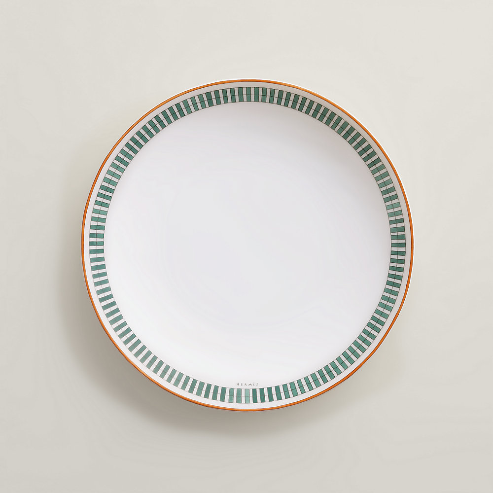 Hermès en Contrepoint dessert plate n°2 | Hermès USA