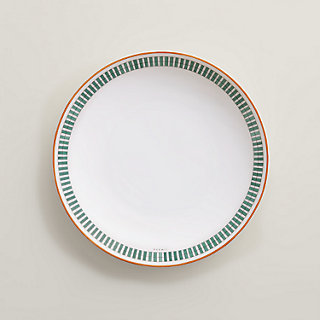 【新品未使用品】HERMES 046107P Dessert plate2set Soleil d'Hermès dessert plate n°1 | Hermès USA