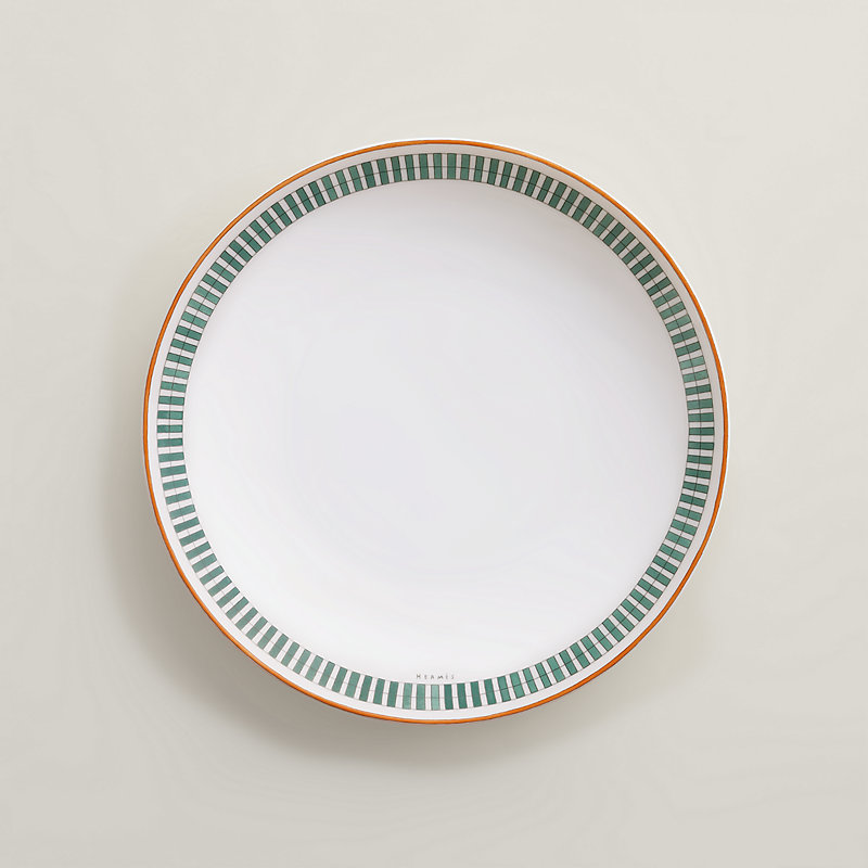 Hermès en Contrepoint dessert plate n°2 | Hermès USA