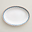 Hermès en Contrepoint oval platter, View: above, above, view 1 of 3