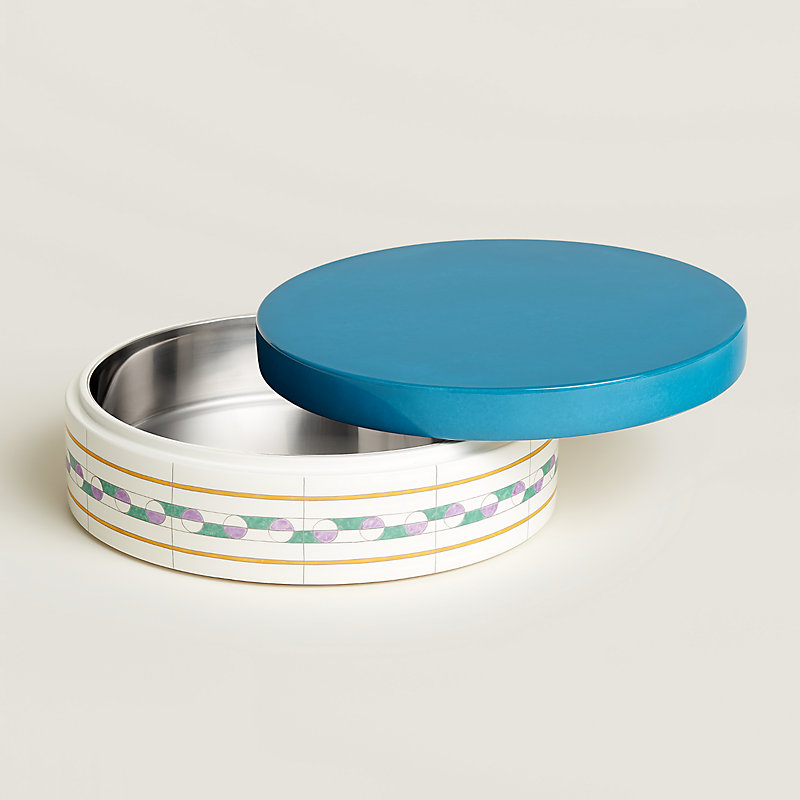 Hermès en Contrepoint round box, large model, View: , view 3 of 3