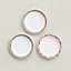 Hermès en Contrepoint set of 3 dessert plates, View: above, above, view 1 of 5