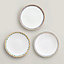 Hermès en Contrepoint set of 3 dinner plates, View: above, above, view 1 of 5