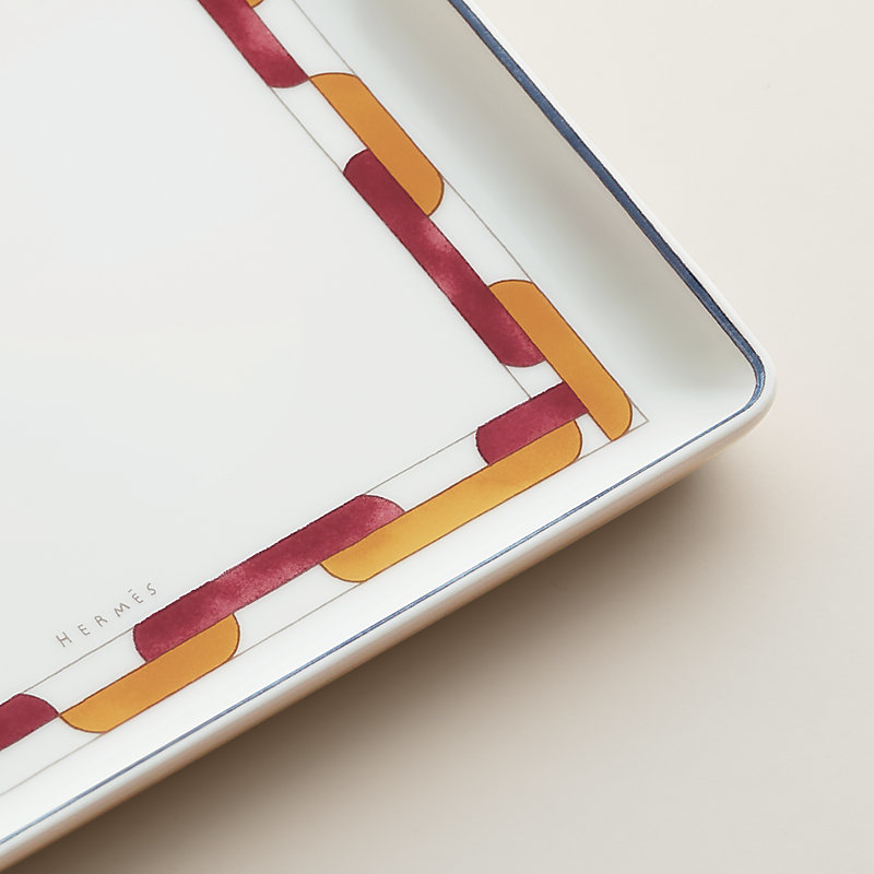 Hermès en Contrepoint small tray n°2 - Grey | Hermès USA