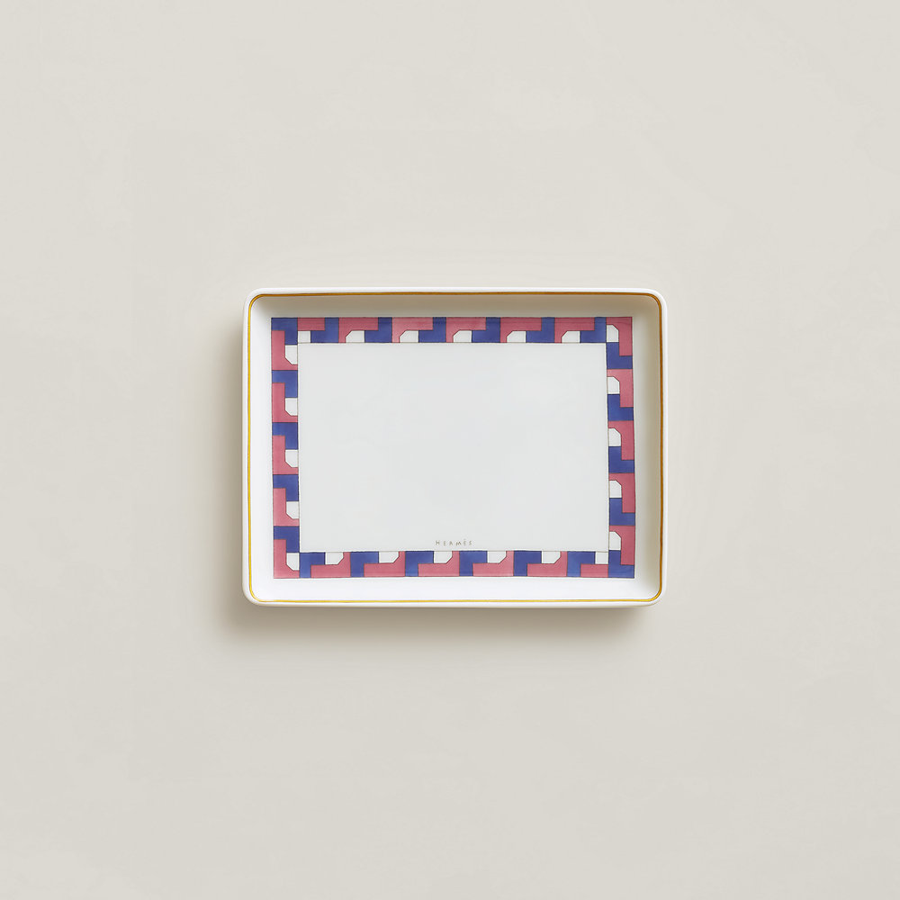 Hermès en Contrepoint small tray n°3 - Grey | Hermès USA