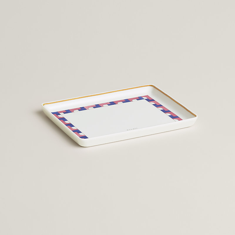 Hermès en Contrepoint small tray n°3 - Grey | Hermès USA