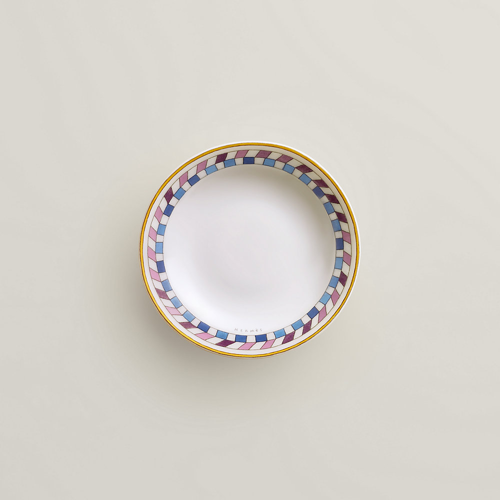 Hermès en Contrepoint soy dish - Beige | Hermès Finland