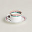 Hermès en Contrepoint tea cup and saucer n°2, View: Back, back, view 3 of 3