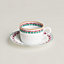Hermès en Contrepoint tea cup and saucer n°2, View: front, front, view 1 of 3