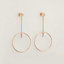 Hermès Ex-Libris earrings, View: front, front, view 1 of 2