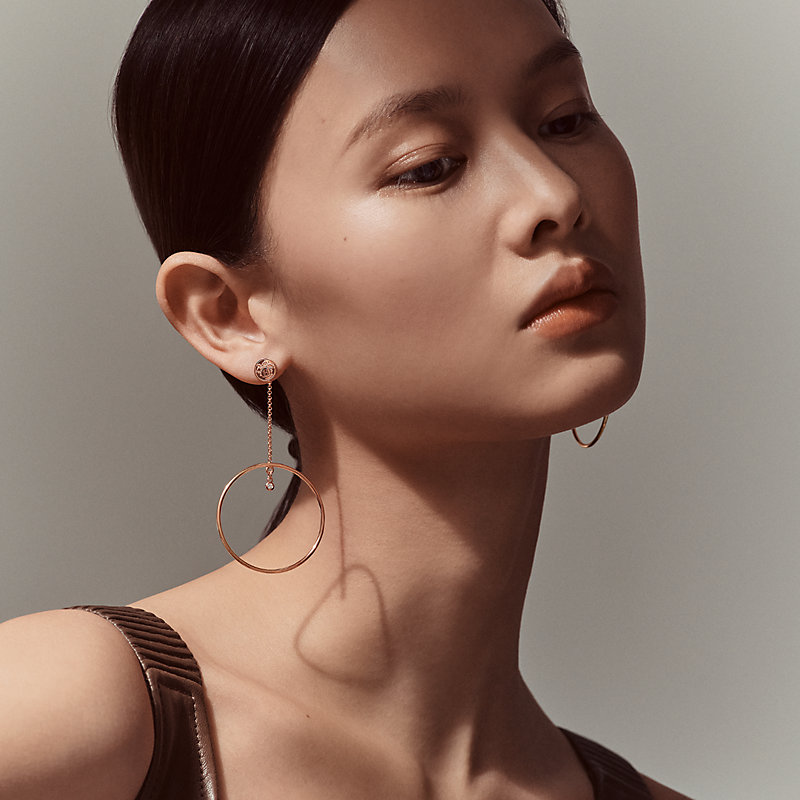 hermes earrings hoops