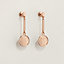 View: Worn, Hermès Ex-Libris earrings