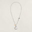 Hermès Ex-Libris necklace, medium model, View: front, front, view 1 of 1