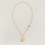Hermès Ex-Libris necklace, medium model, View: Flat, flat, view 3 of 3