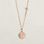 Hermès Ex-Libris necklace, medium model, View: front, front, view 1 of 3