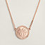 Hermès Ex-Libris pendant, very large model, View: Worn, worn, view 1 of 3
