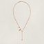 Hermès Ex-Libris pendant, very small model, View: Worn, worn, view 3 of 3