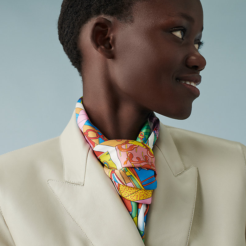 Hermès Factory double face scarf 90, View: , view 3 of 5
