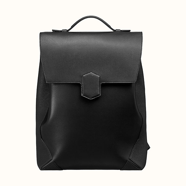 hermes leather backpack