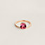 Hermès Grand Jete solitaire engagement ring, large model, View: Worn, worn, view 1 of 2