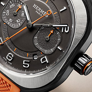 HERMES クロノグラフ 腕時計 稼働品 Hermès H08 Chronographe watch, 45 mm | Hermès USA