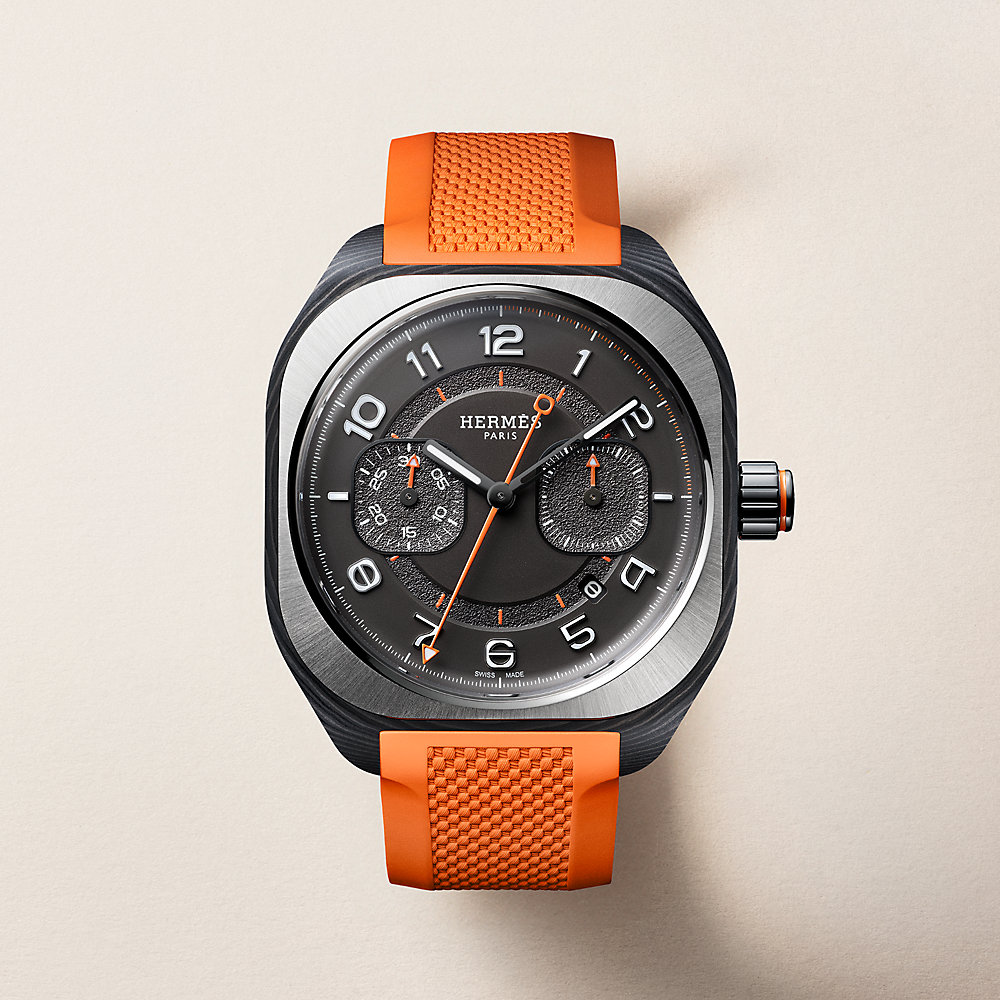 Hermès H08 Chronographe watch, 45 mm | Hermès USA